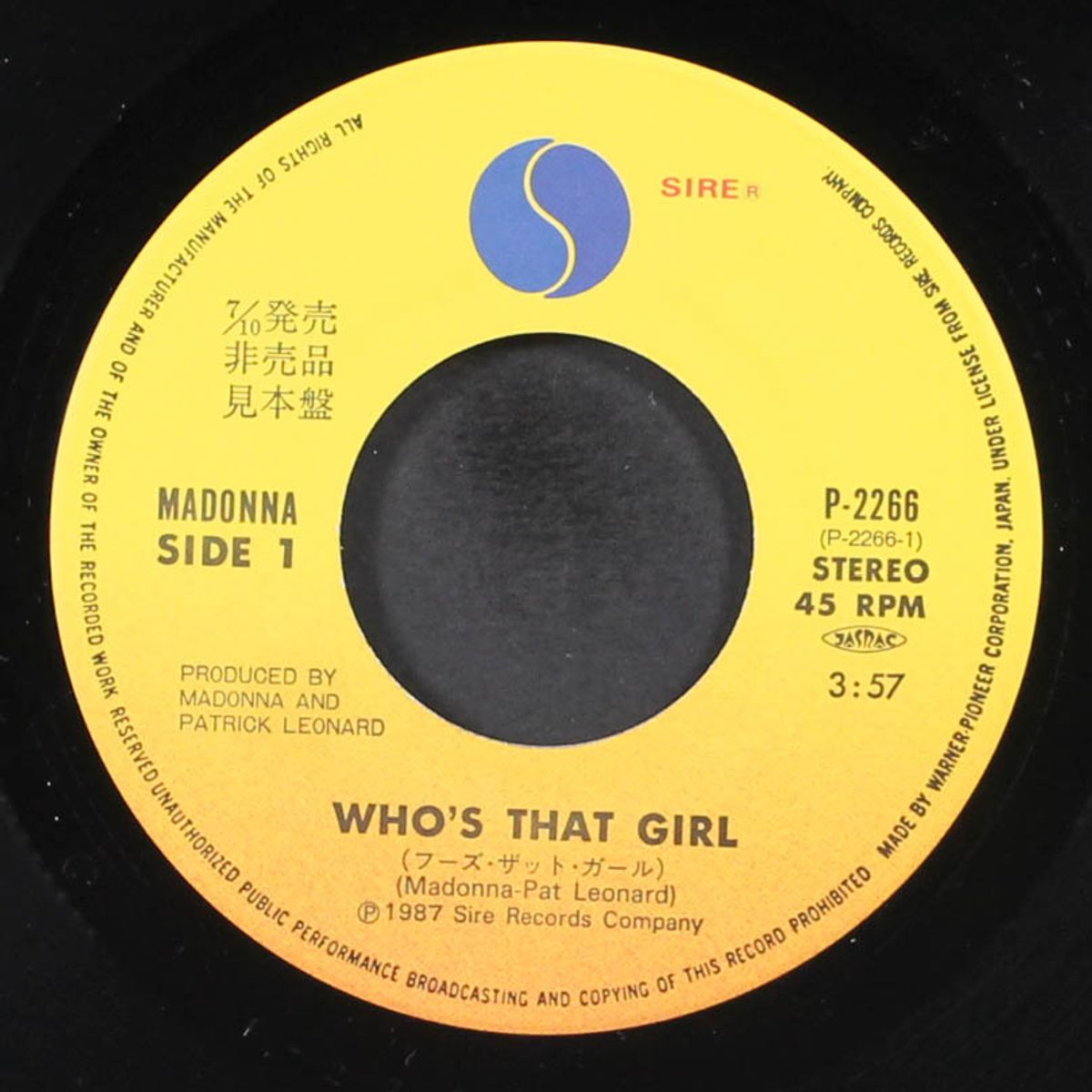who's that girl by MADONNA