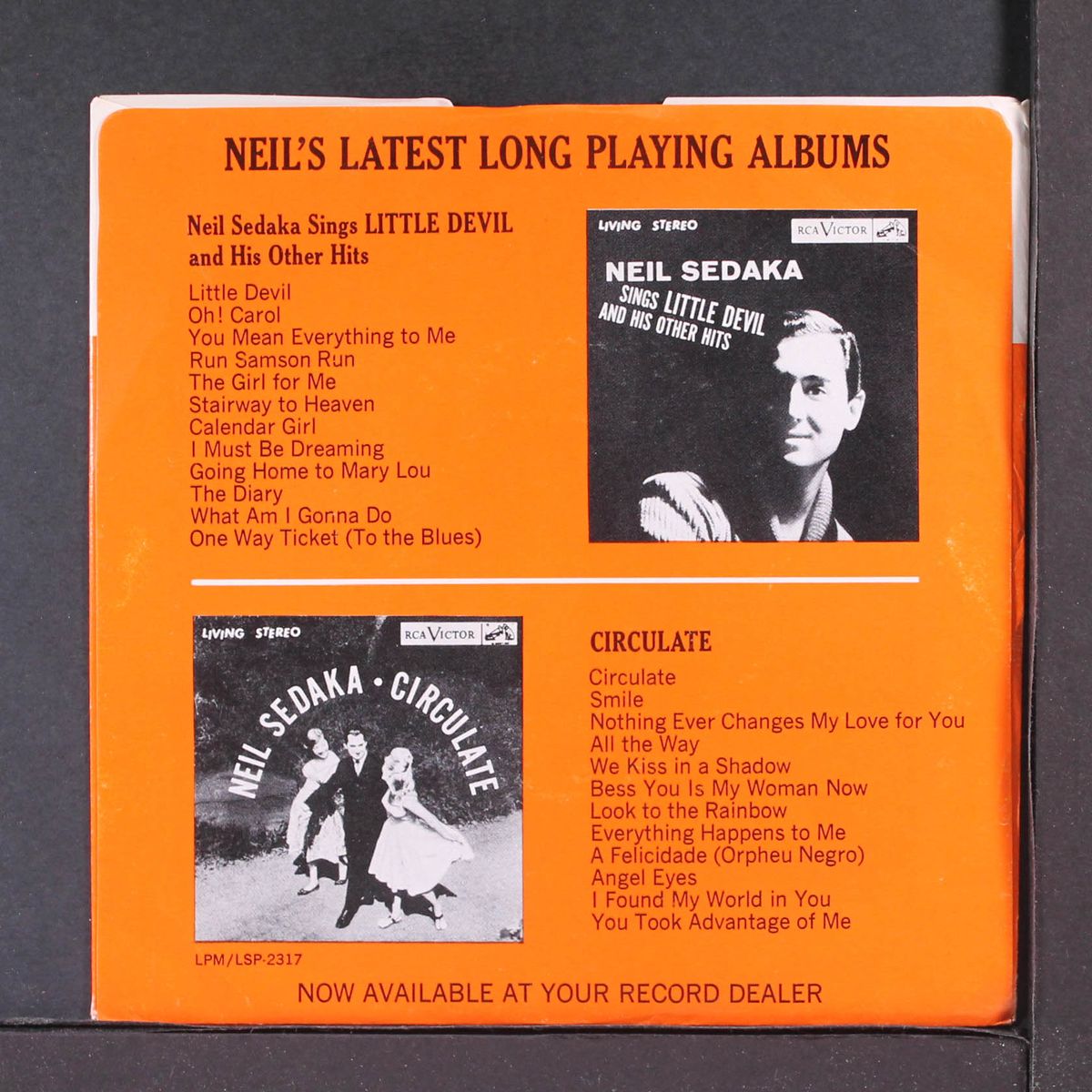 sweet little you by NEIL SEDAKA