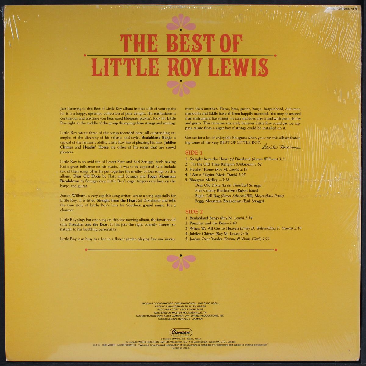 best of by LITTLE ROY LEWIS
