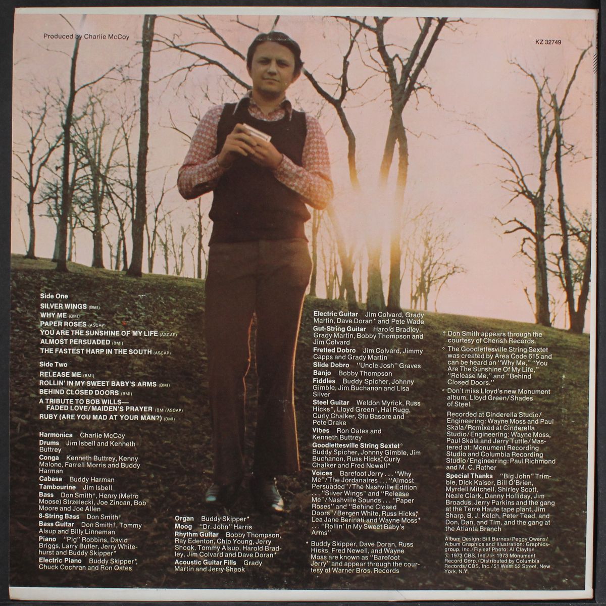 the fastest harp in the south by CHARLIE MCCOY