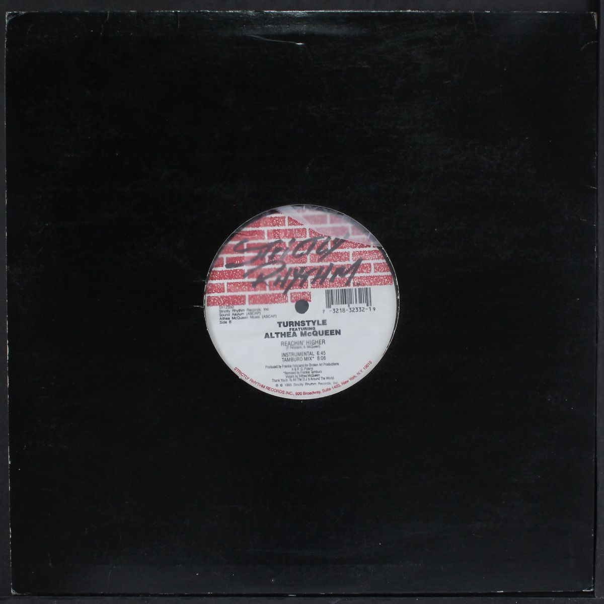 reachin' higher (4 mixes) by TURNSTYLE FEAT. ALTHEA MCQUEEN