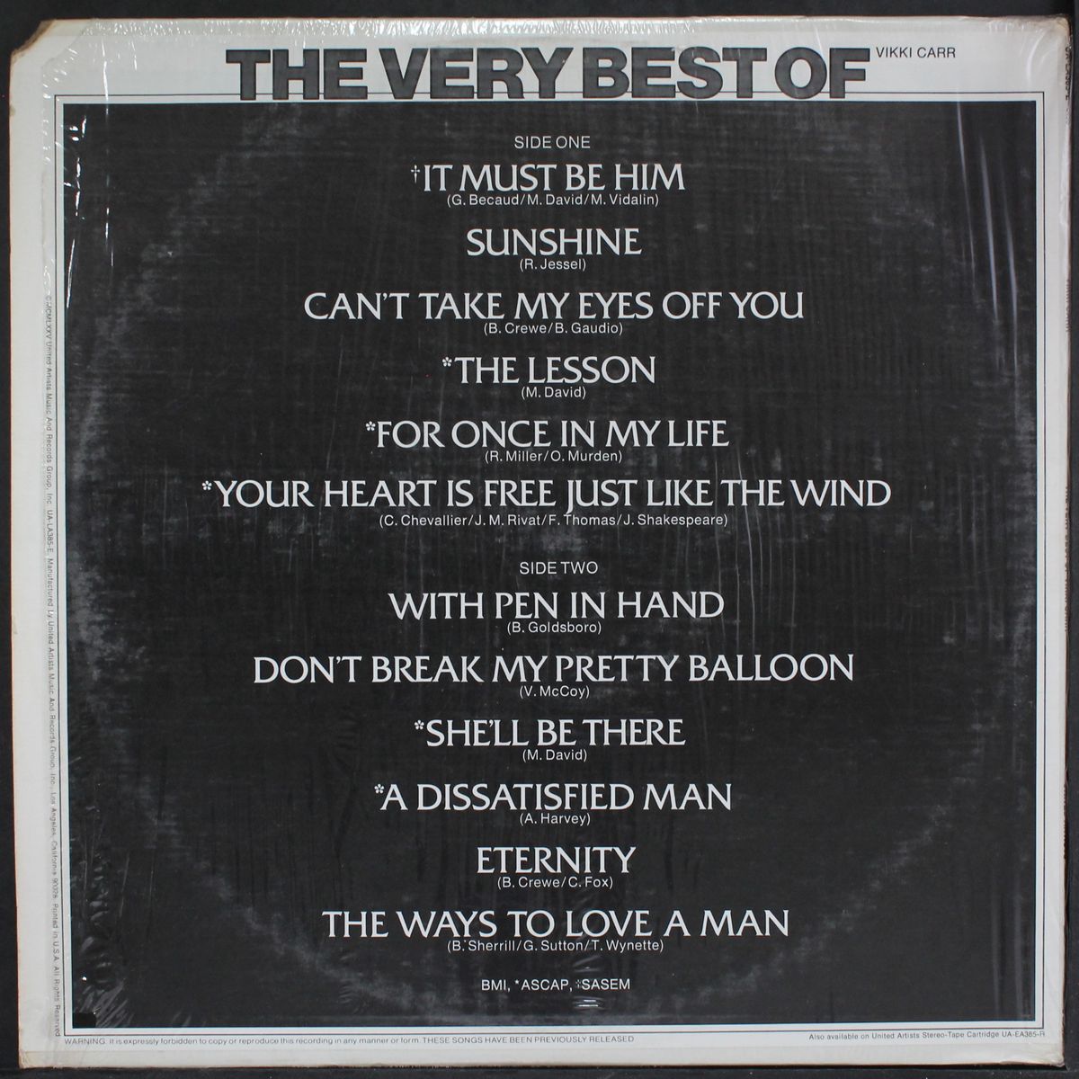very best of by VIKKI CARR