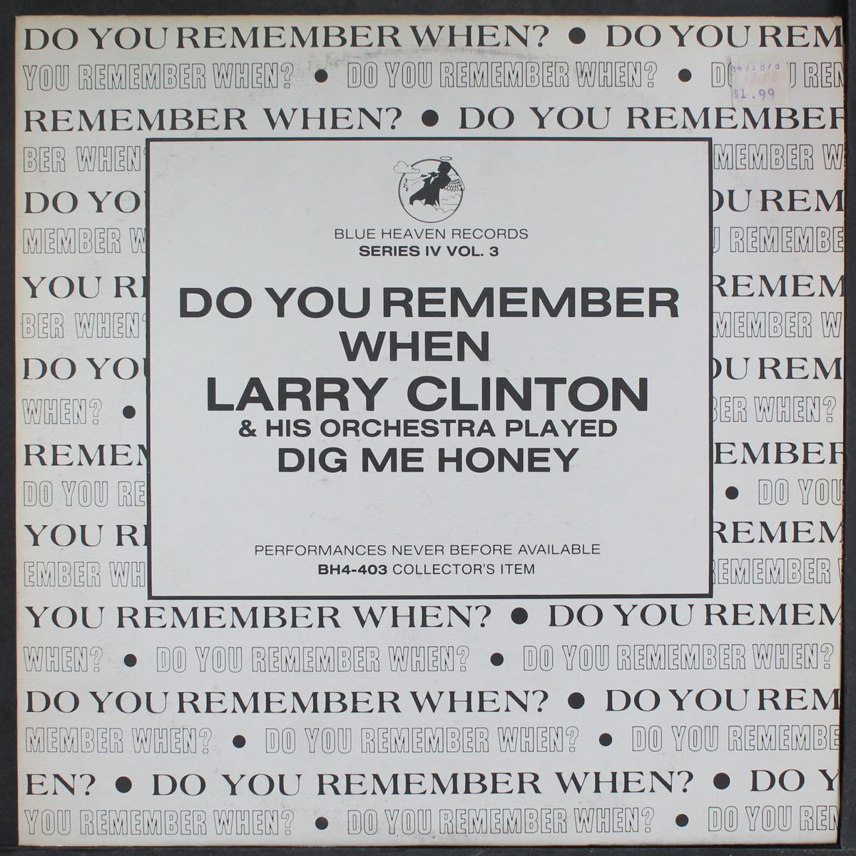 do you remember when by LARRY CLINTON