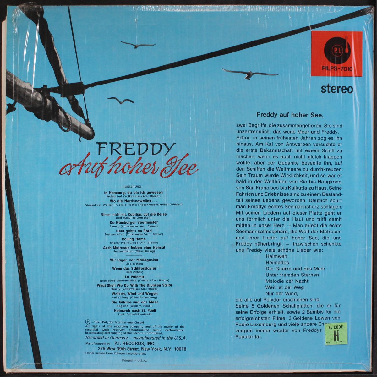 auf hoher see by FREDDY
