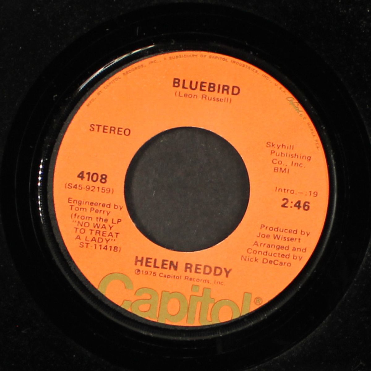 bluebird / you don't need a reason by HELEN REDDY