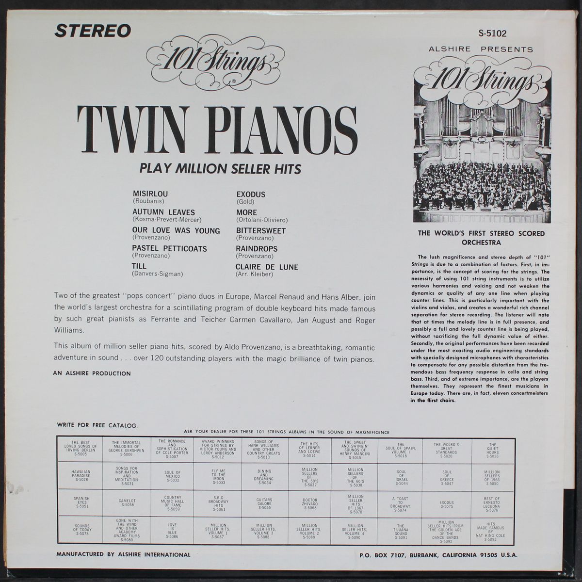 twin pianos by 101 STRINGS