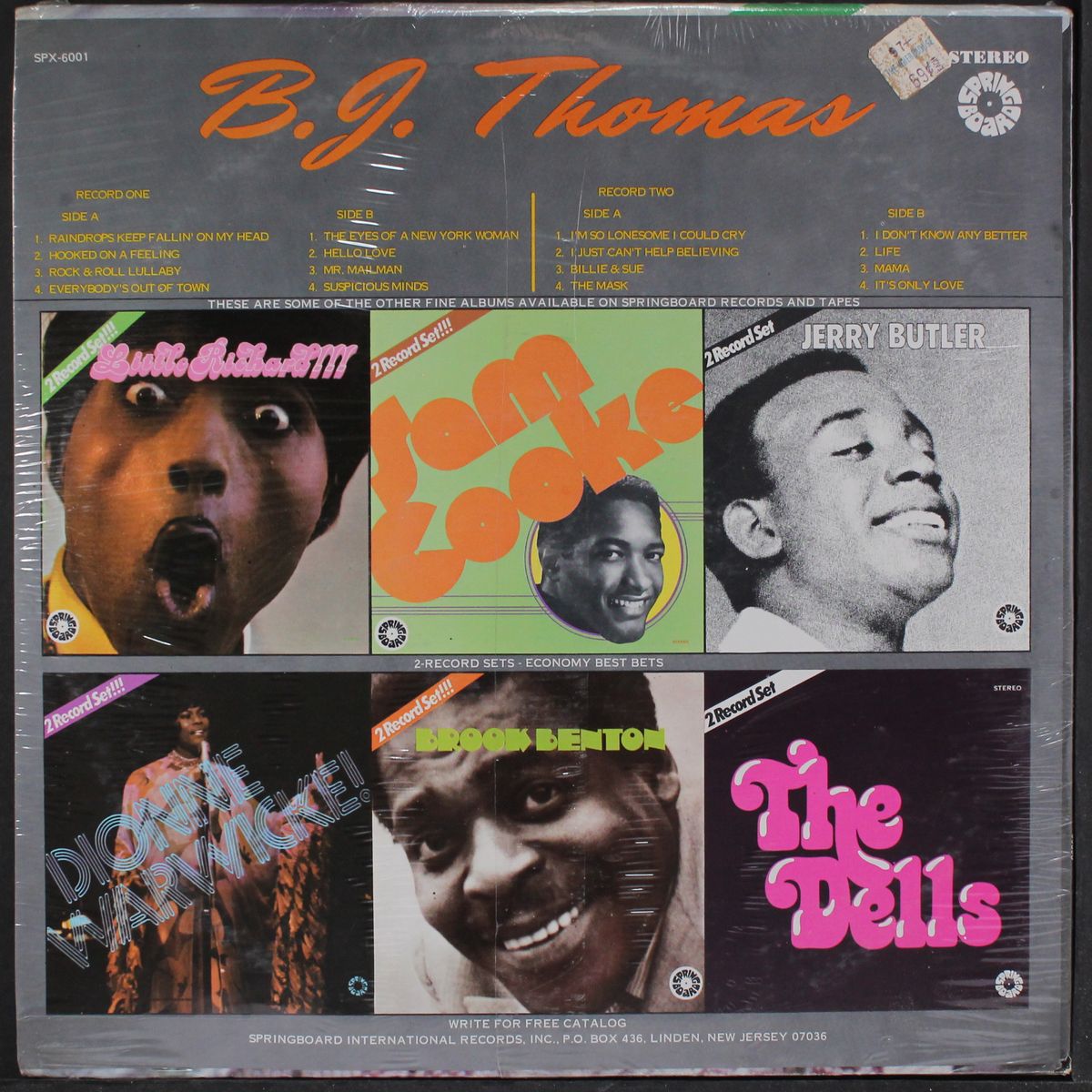 springboard super 2 series by B.J. THOMAS