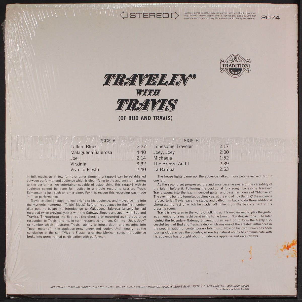 travelin' with by TRAVIS EDMONSON