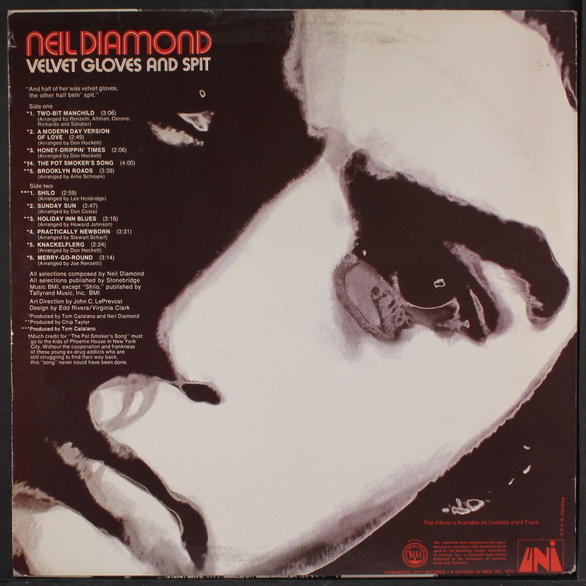 velvet gloves and spit by NEIL DIAMOND