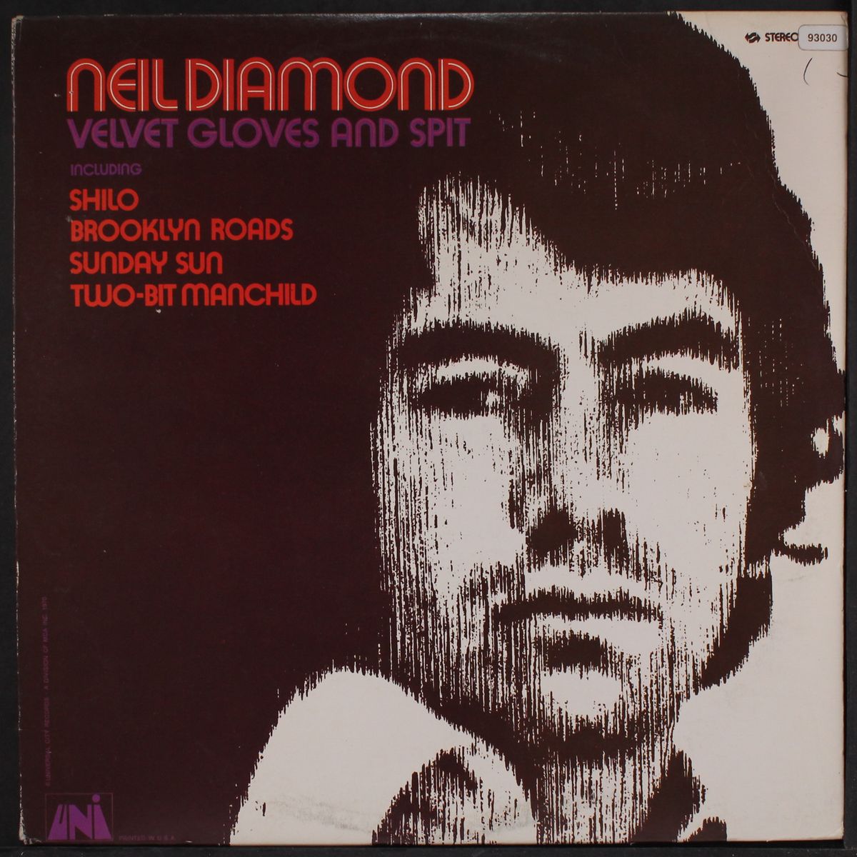 velvet gloves and spit by NEIL DIAMOND