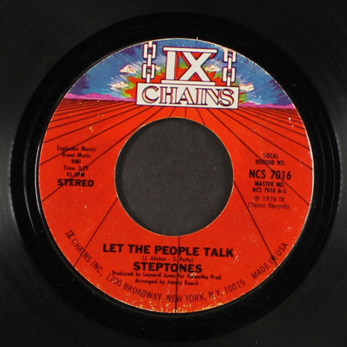 let the people talk / don't you want to fall in love by STEPTONES