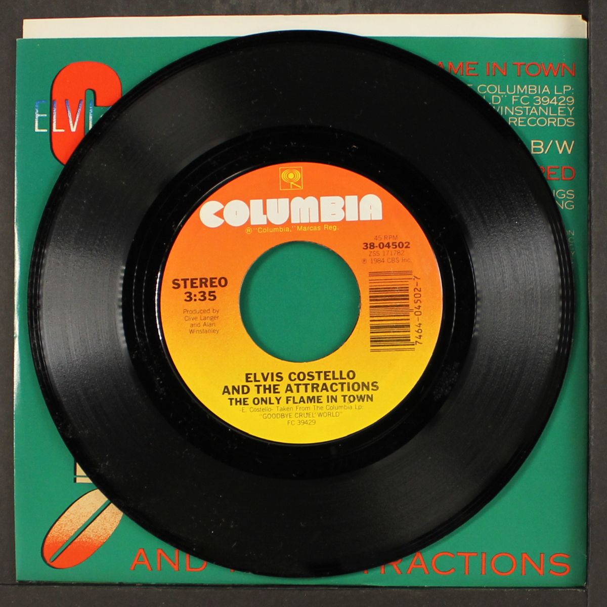 the only flame in town / turning the town red by ELVIS COSTELLO