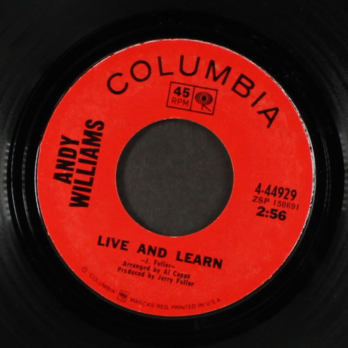 live and learn by ANDY WILLIAMS