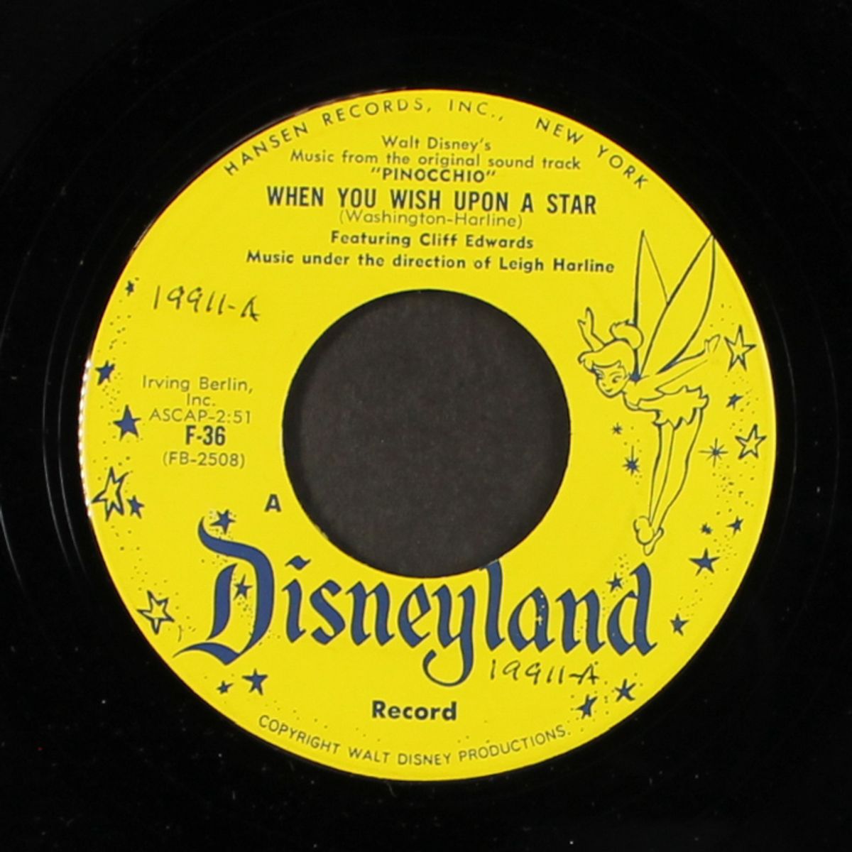 song of the south / when you wish upon a star by SOUNDTRACK