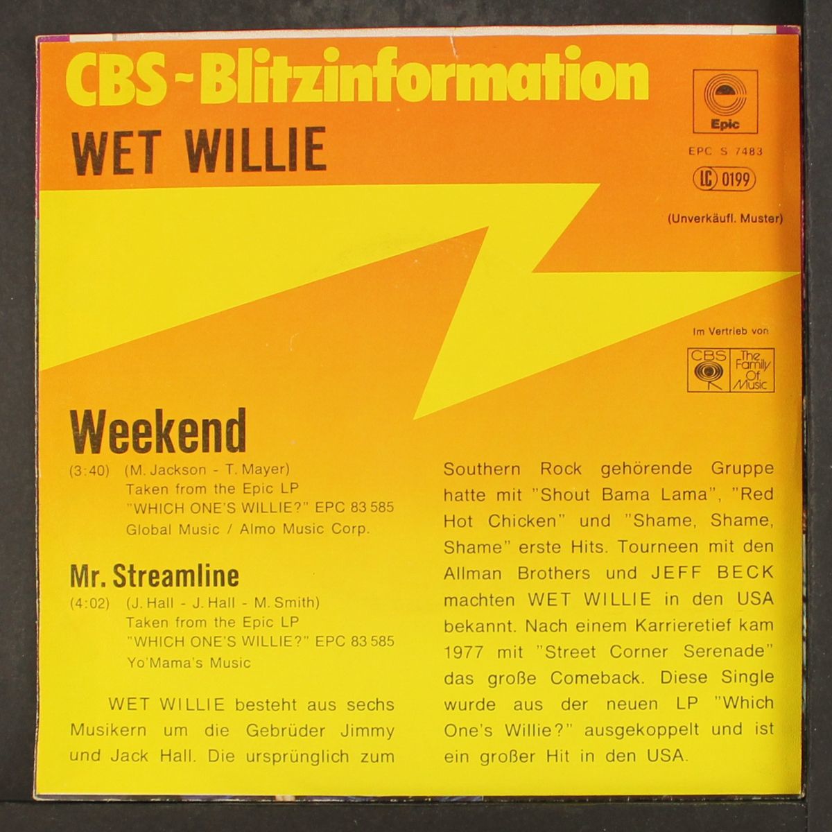 weekend / mr. streamline by WET WILLIE