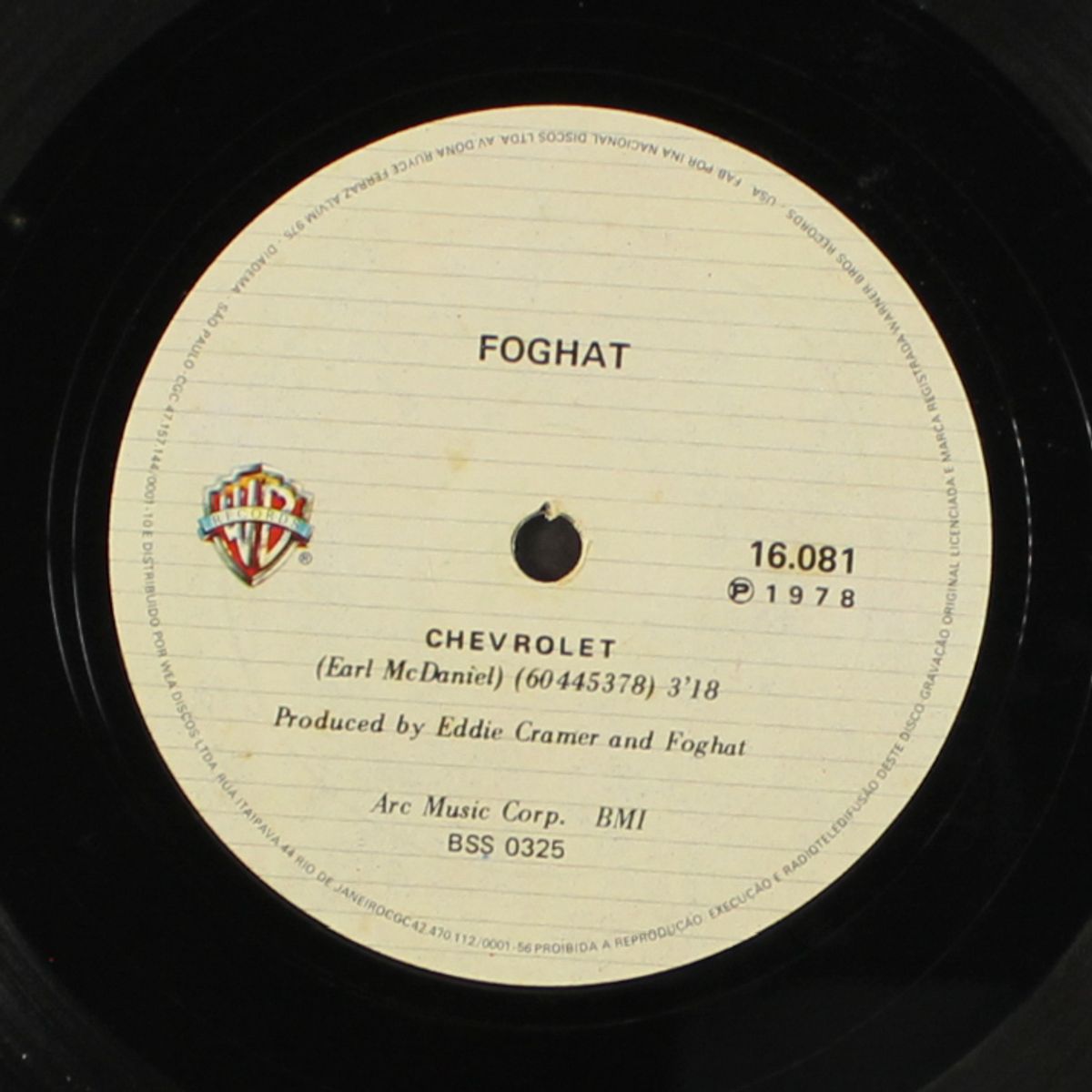 stone blue / chevrolet by FOGHAT
