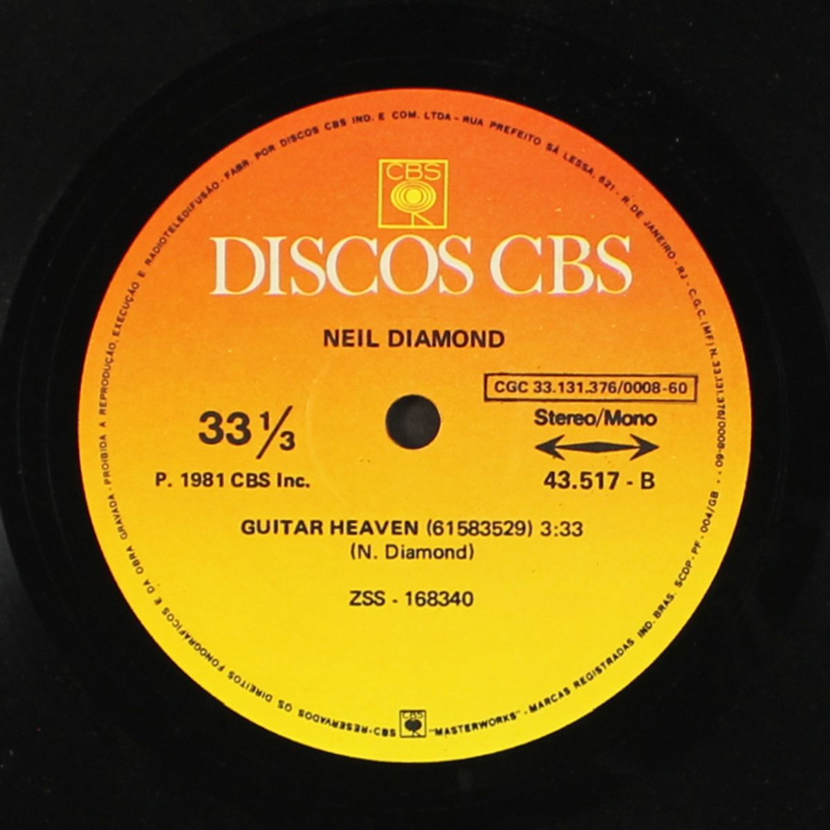 yesterday's songs / guitar heaven by NEIL DIAMOND