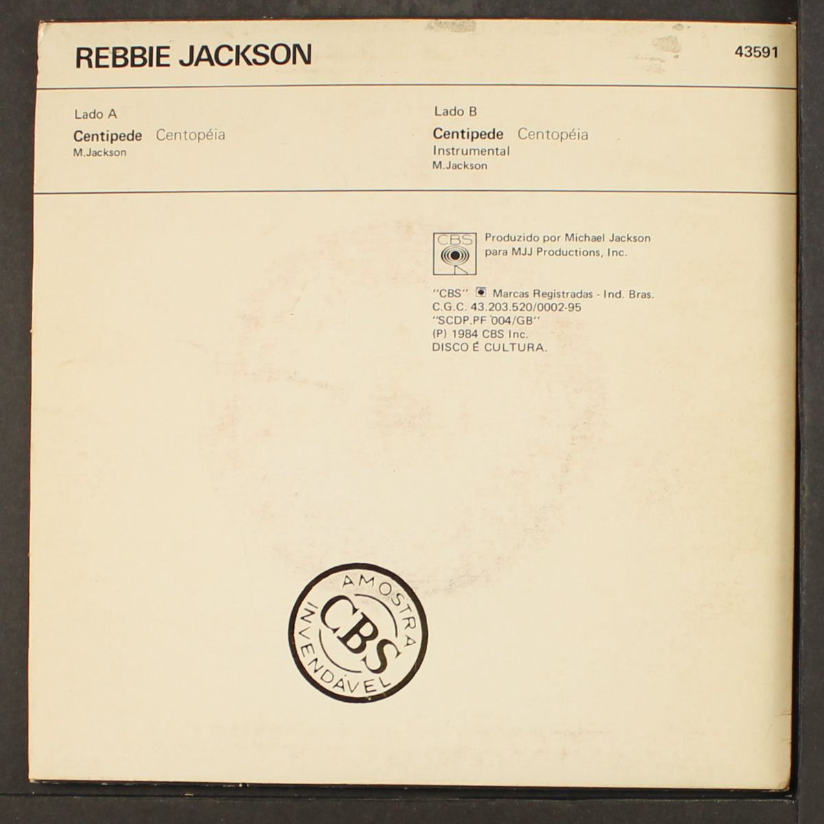 centipede / instro by REBBIE JACKSON