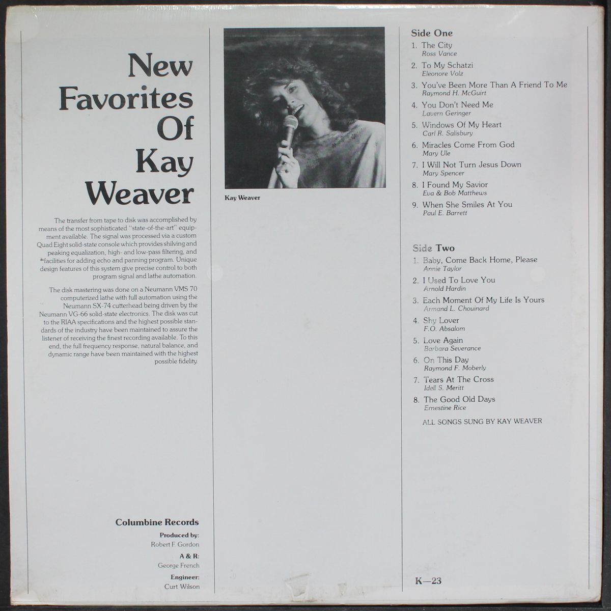 new favorites of by KAY WEAVER