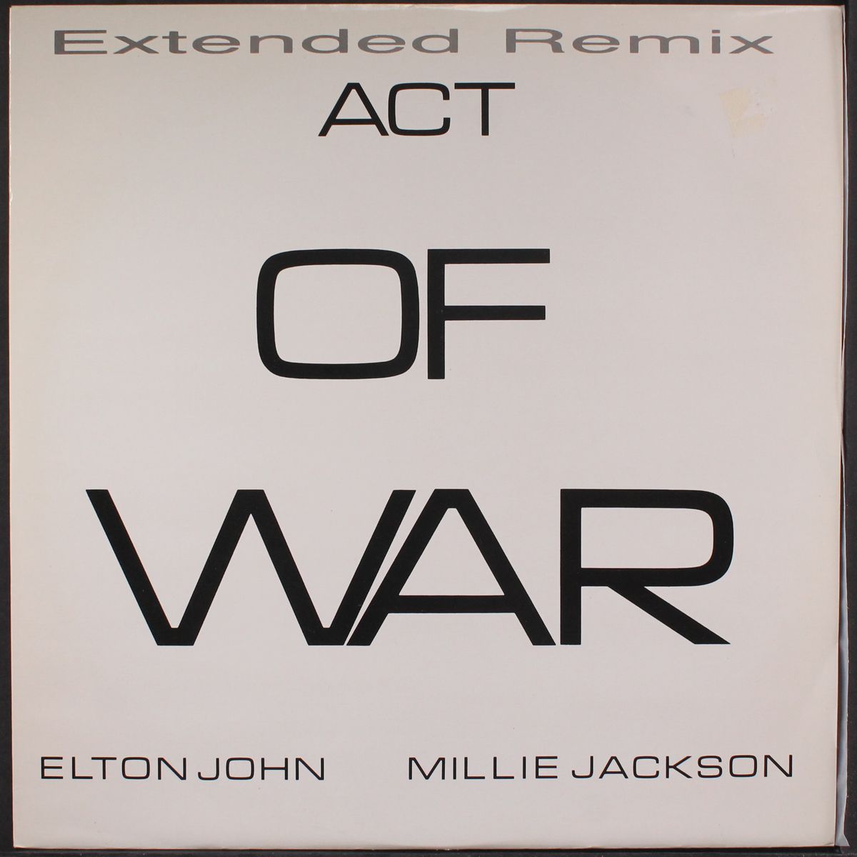 act of war by ELTON JOHN & MILLIE JACKSON