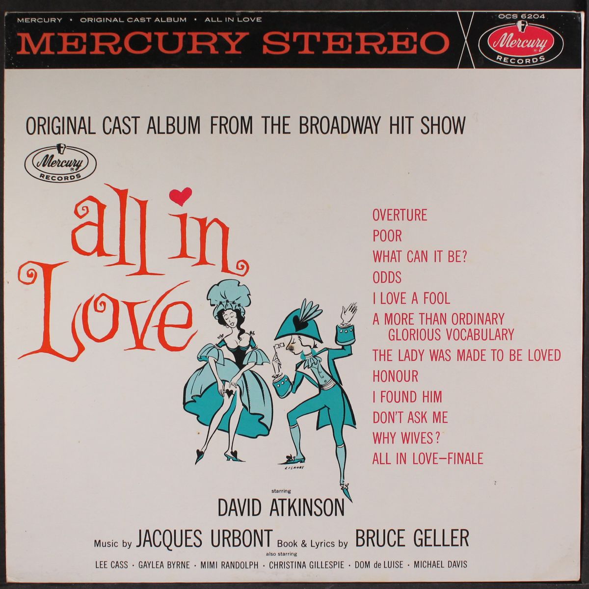 all in love by ORIGINAL CAST