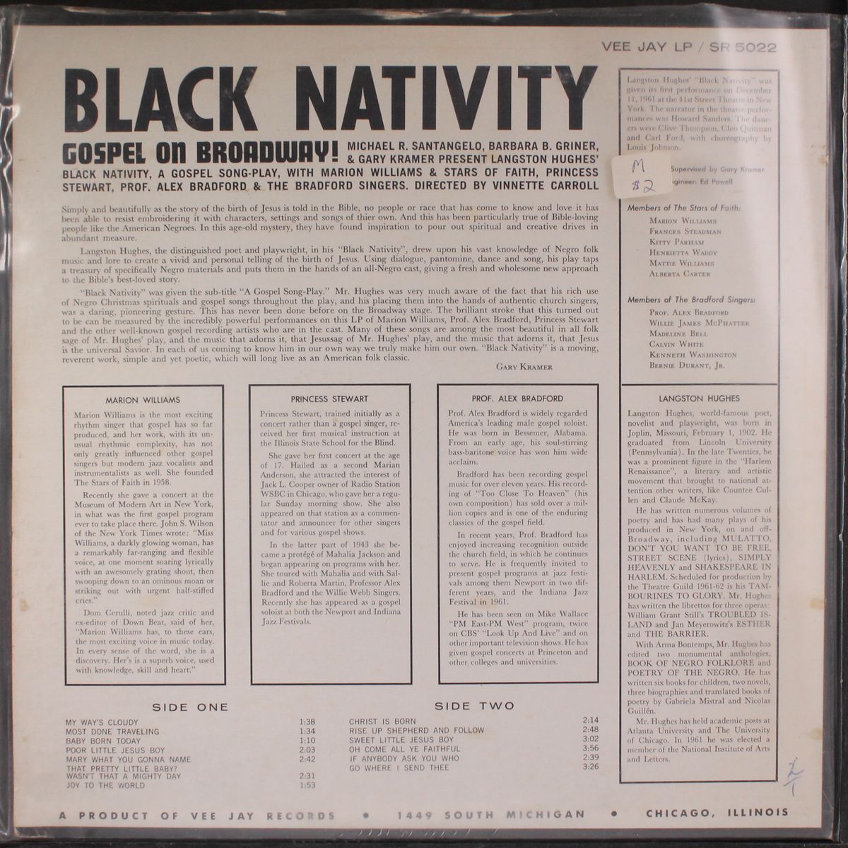 black nativity by ORIGINAL CAST