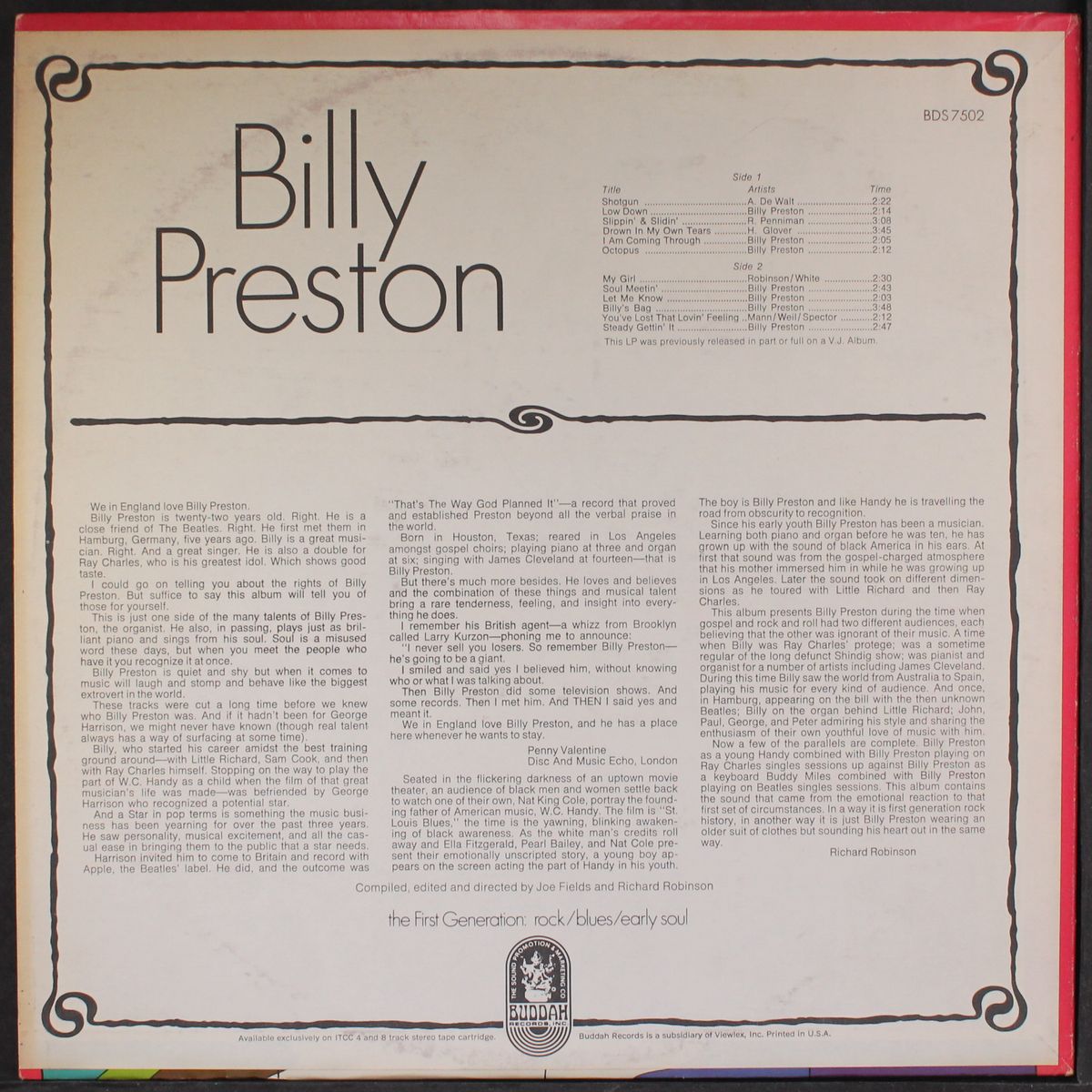 billy preston by BILLY PRESTON