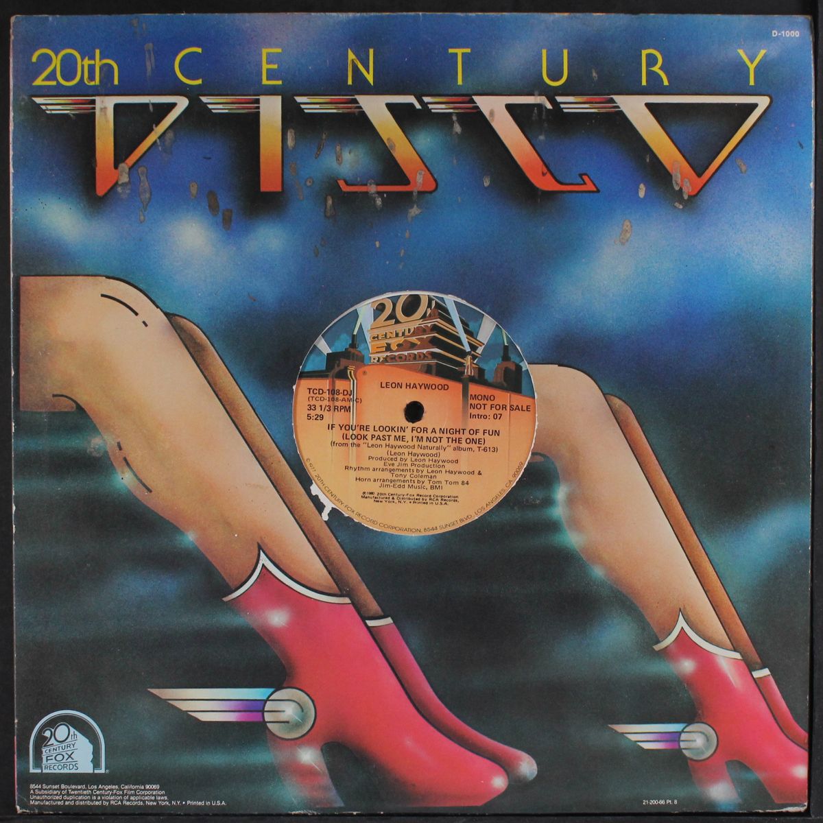 if you're lookin' for a night of fun / mono by LEON HAYWOOD