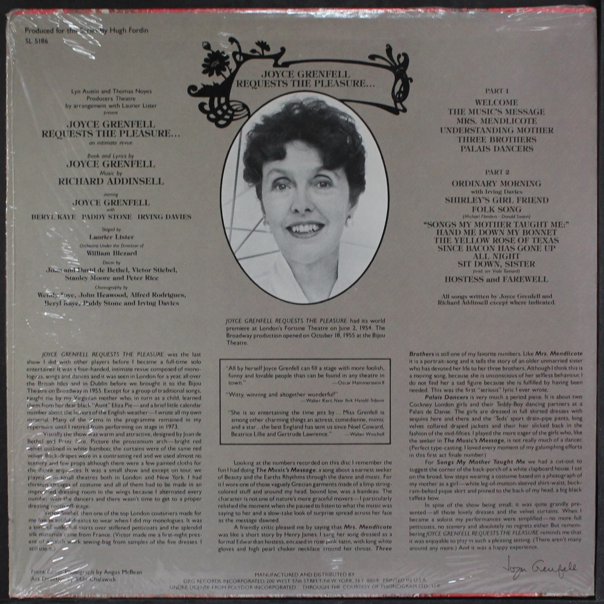 requests the pleasure by JOYCE GRENFELL