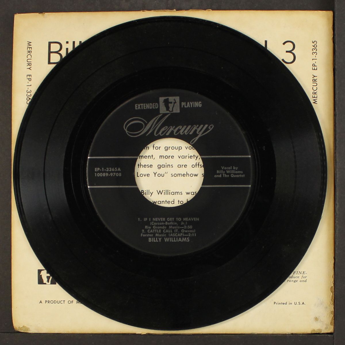 oh yeah vol. 3 by BILLY WILLIAMS
