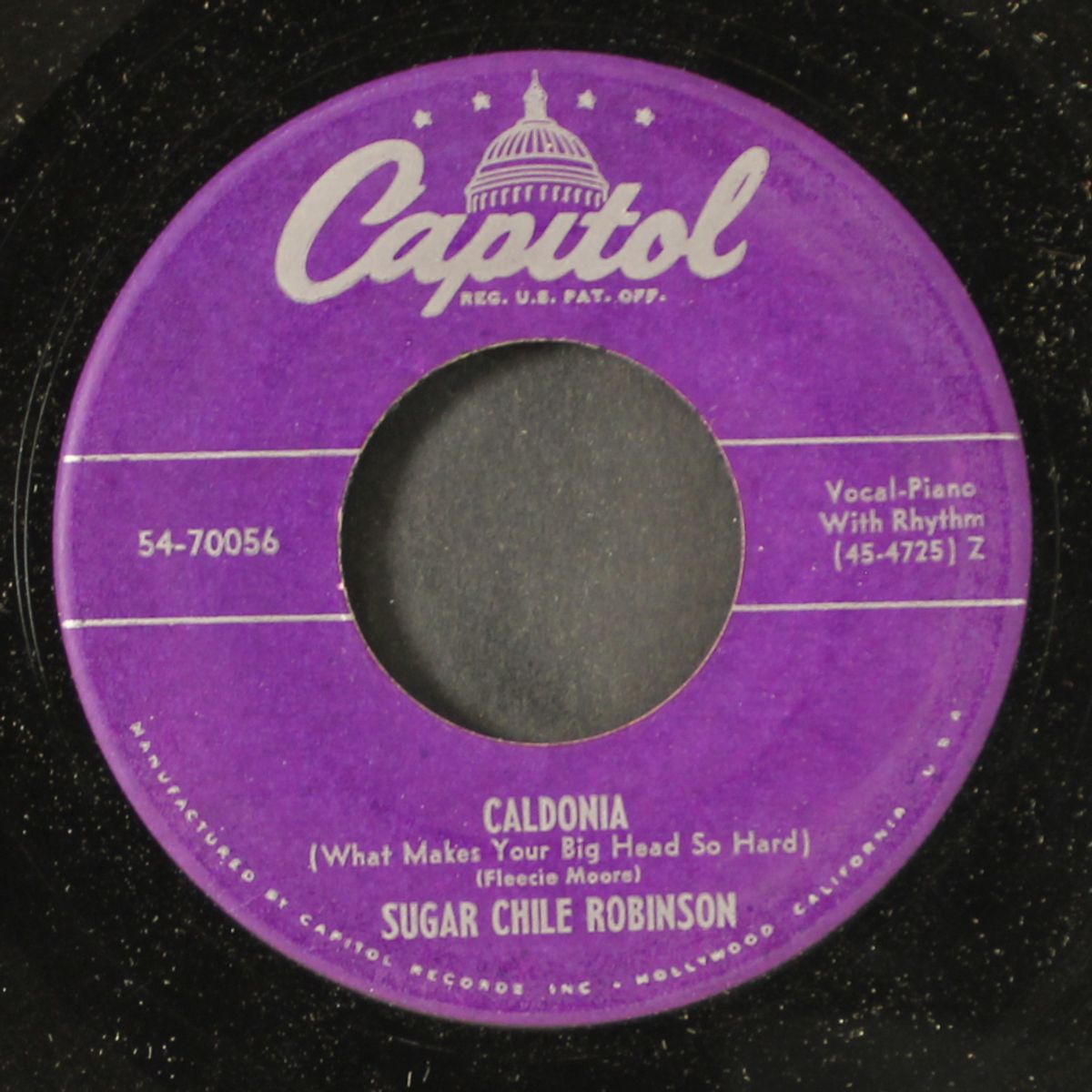 caldonia / vooey vooey vay by SUGAR CHILE ROBINSON