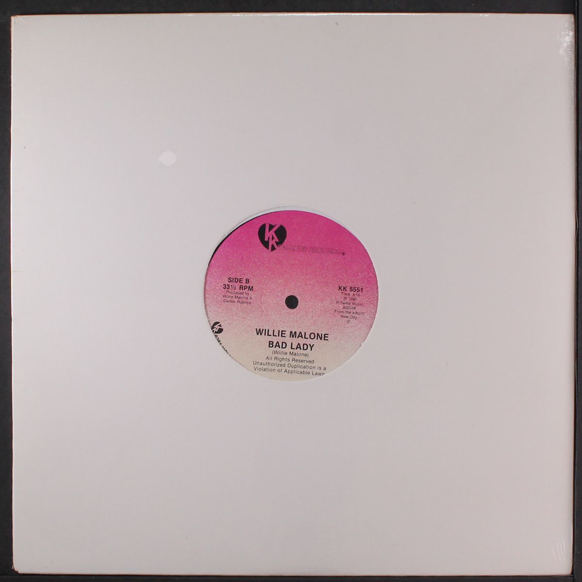 brand new day / bad lady by WILLIE MALONE