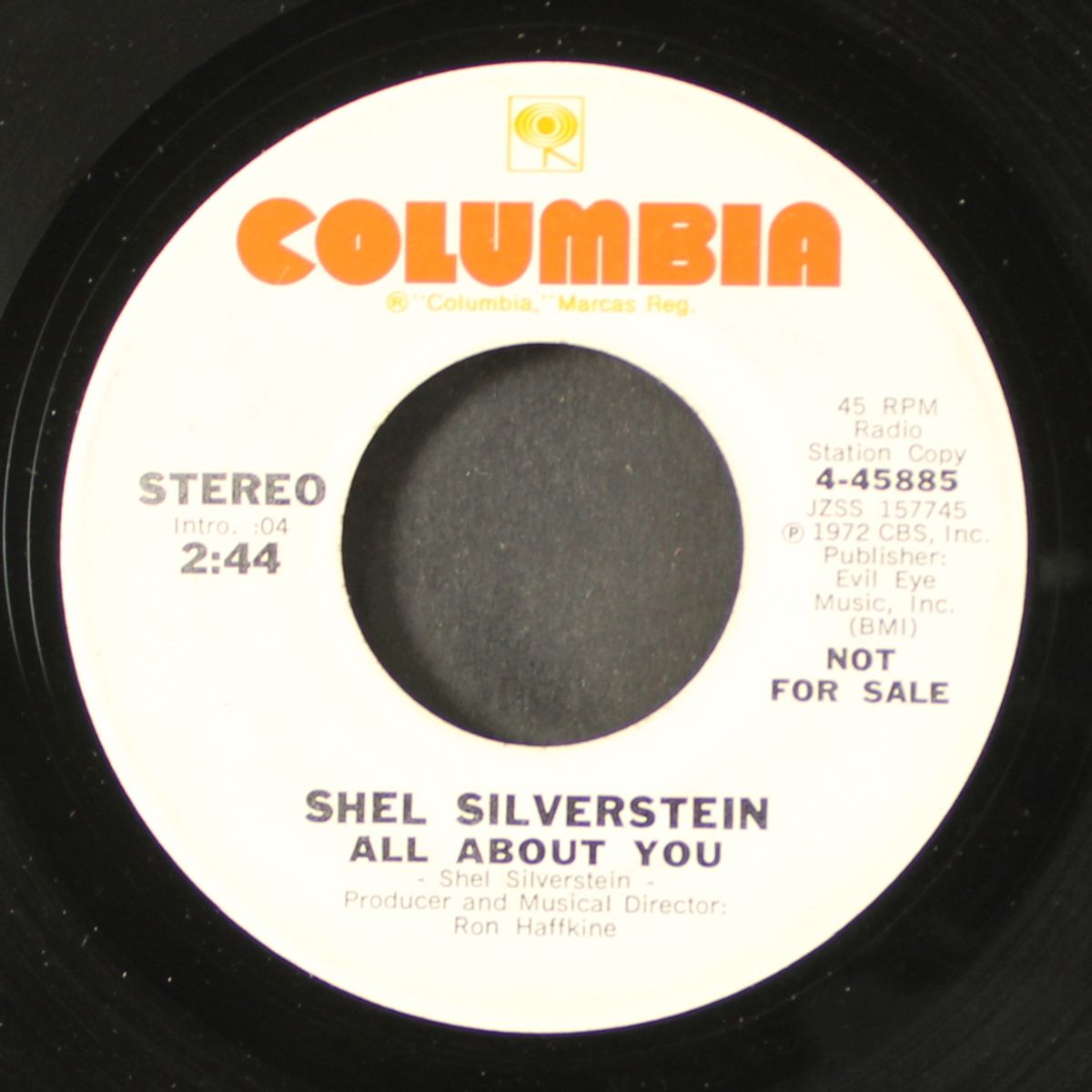 all about you / the peace proposal by SHEL SILVERSTEIN