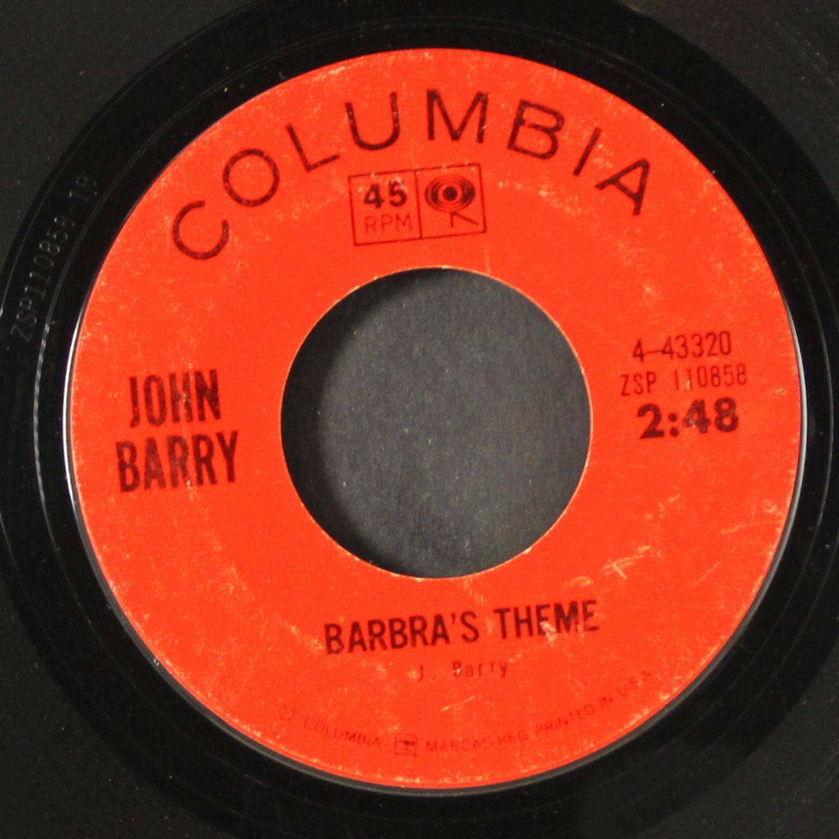 a man alone / barbra's theme by JOHN BARRY