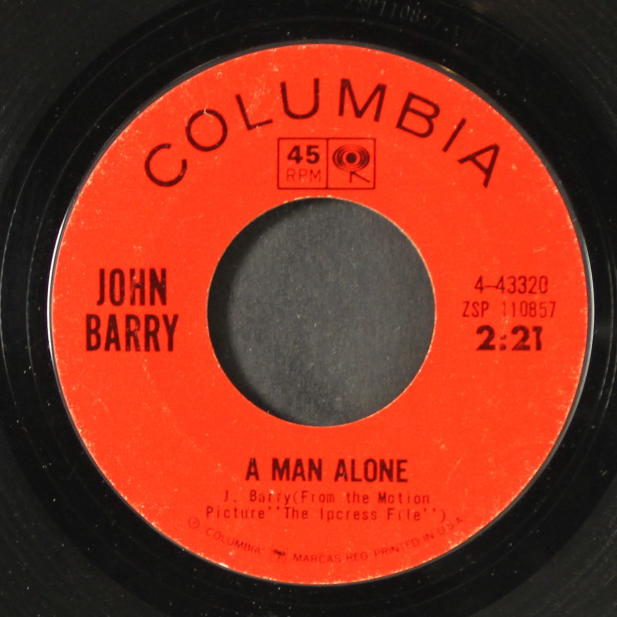 a man alone / barbra's theme by JOHN BARRY