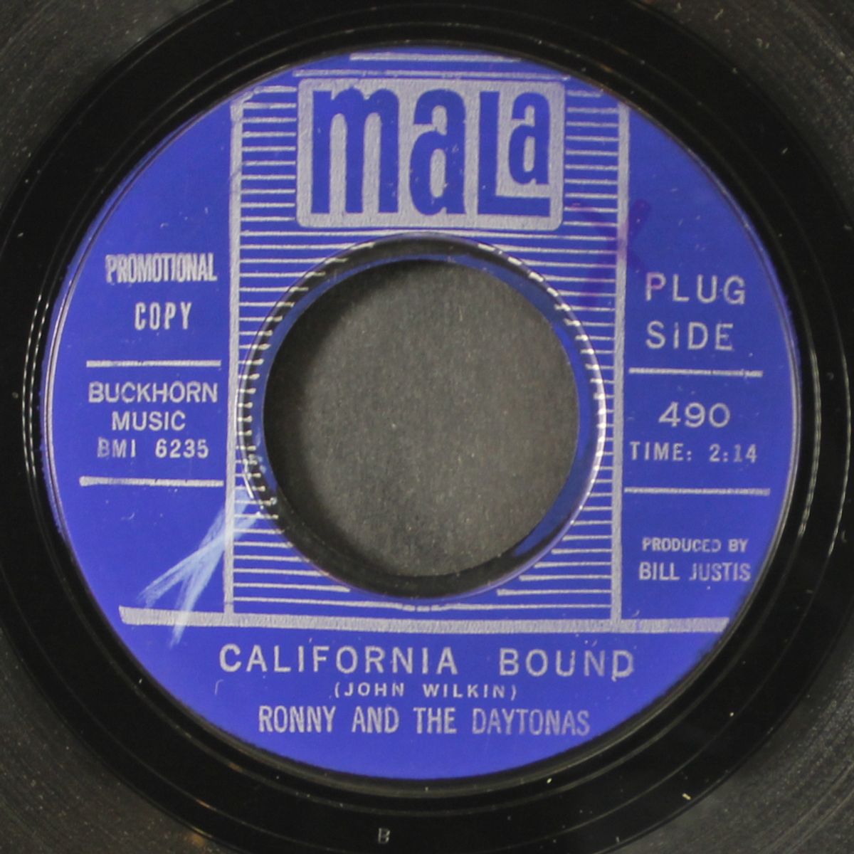 california bound / hey little girl by RONNY & DAYTONAS