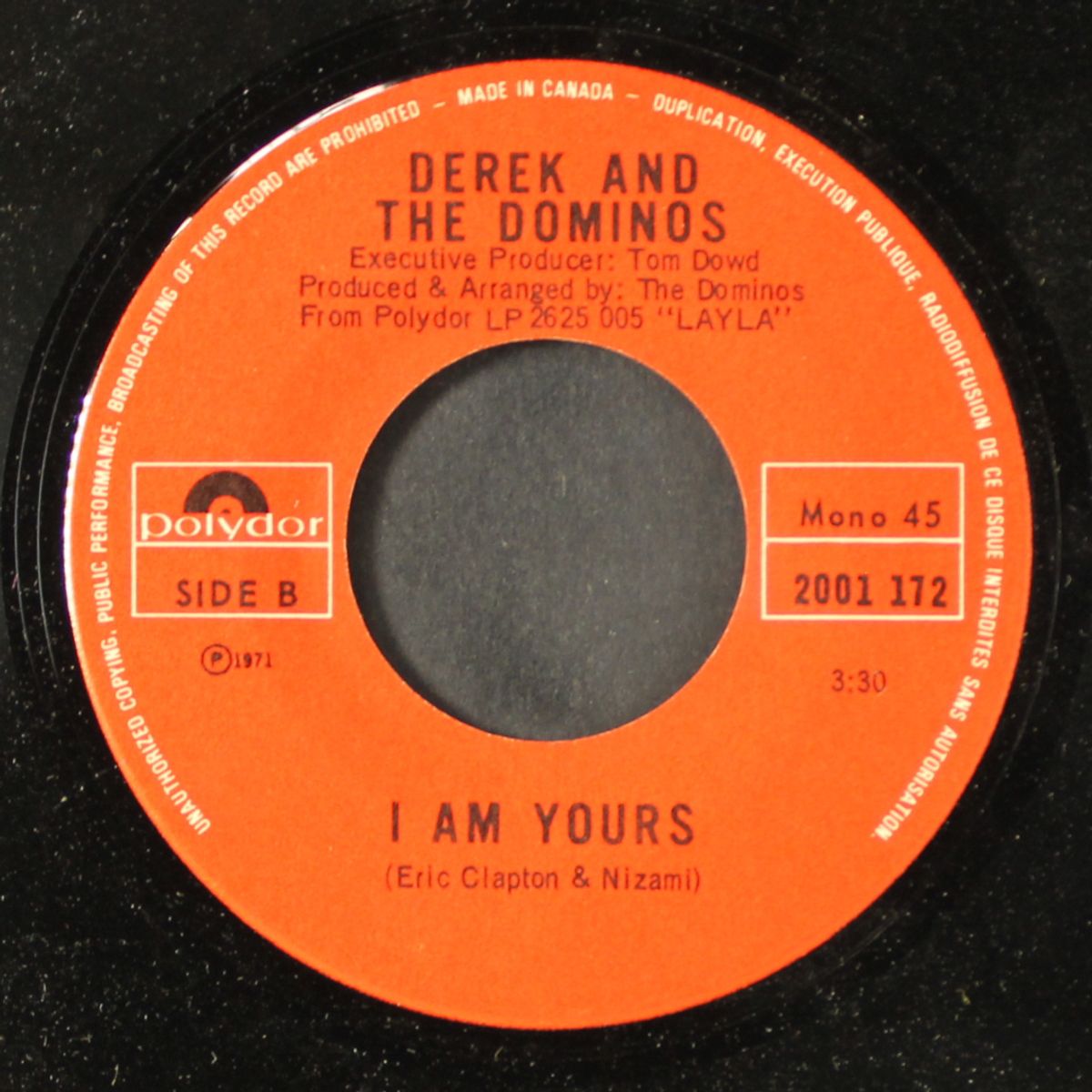 layla / i am yours by DEREK & DOMINOS