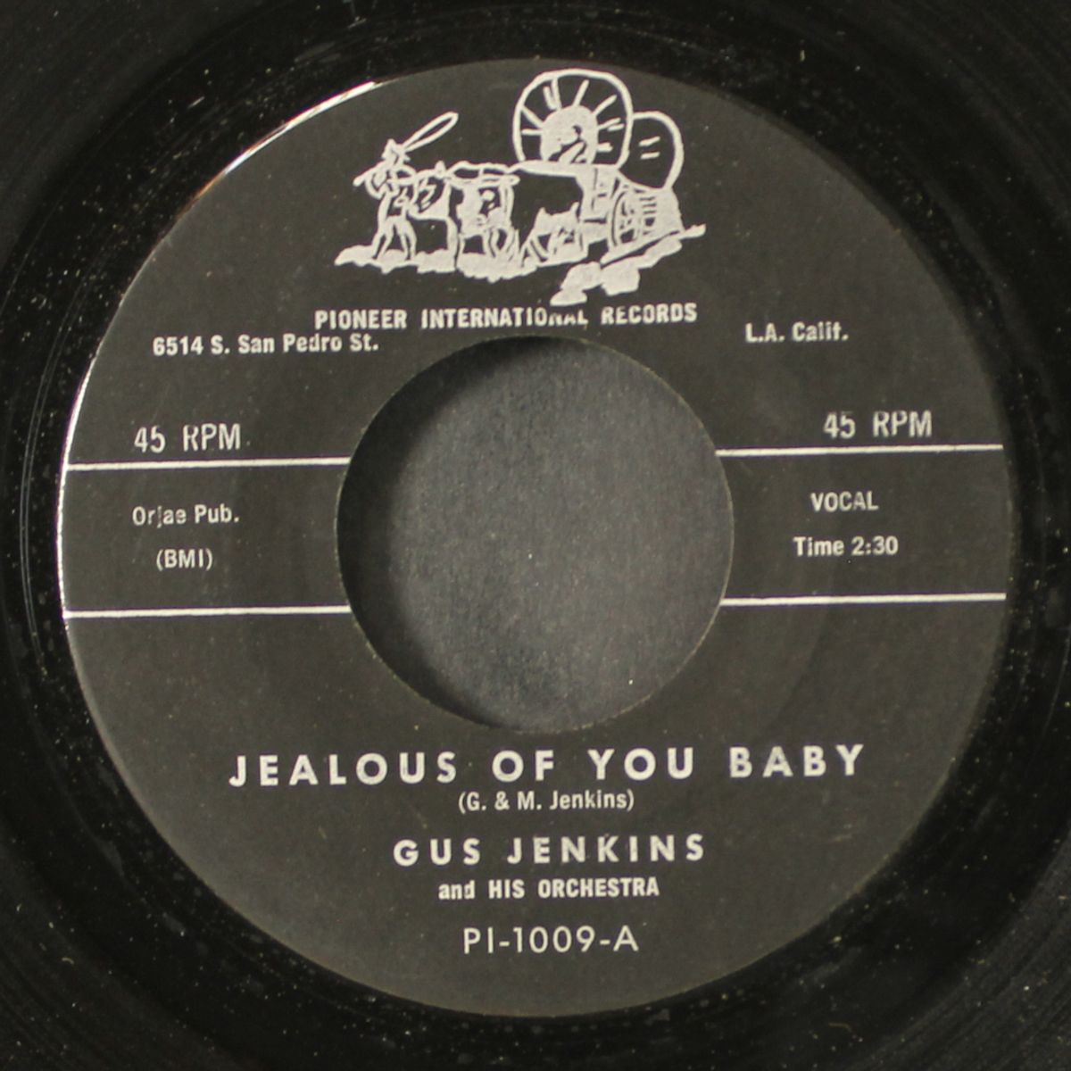 jealous of you baby / off the road by GUS JENKINS