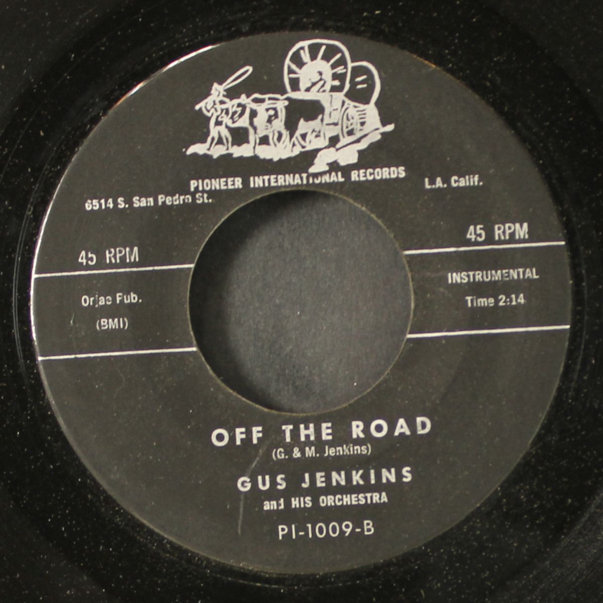 jealous of you baby / off the road by GUS JENKINS