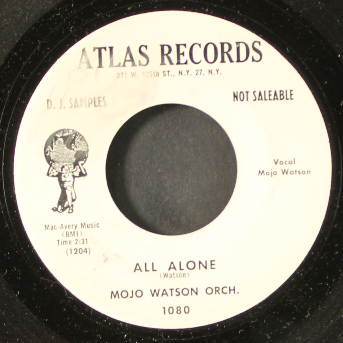 you know you don't want me / all alone by MOJO WATSON