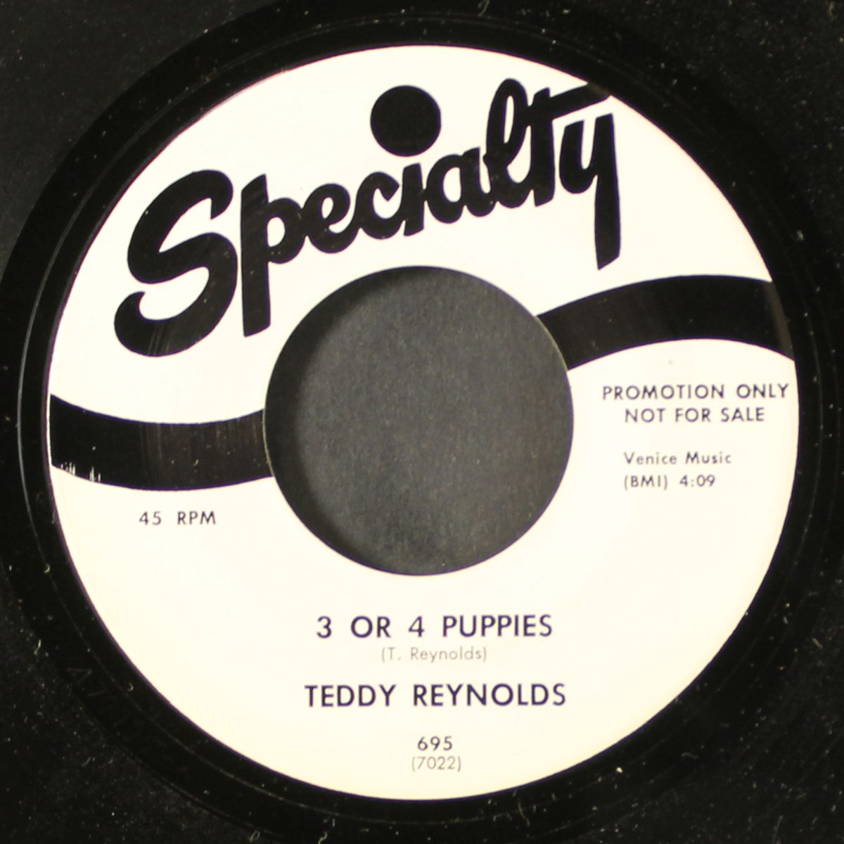 ain't that soul / 3 or 4 puppies by TEDDY REYNOLDS