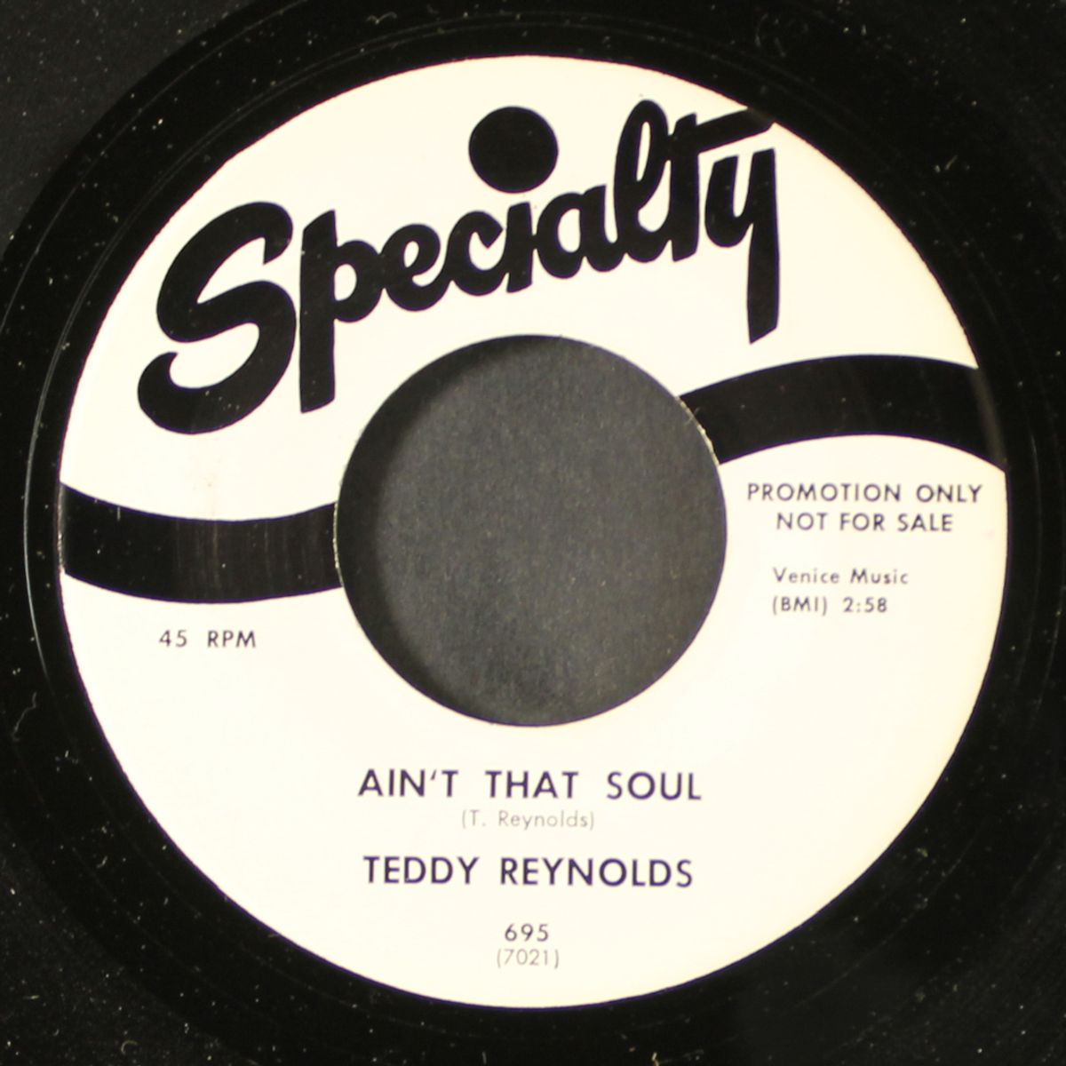 ain't that soul / 3 or 4 puppies by TEDDY REYNOLDS