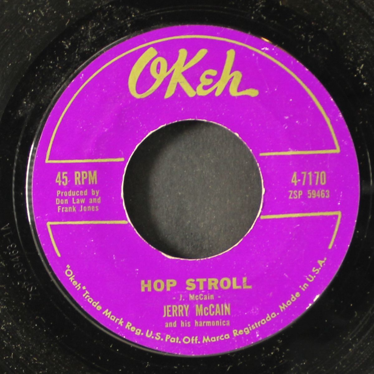 turn the lights on popeye / hop stroll by JERRY MCCAIN