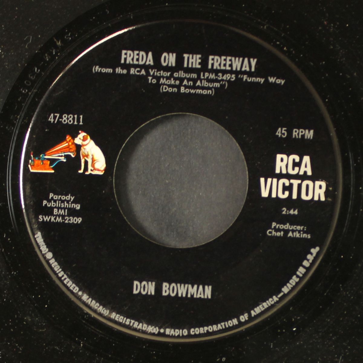 giddyup do-nut / freda on the freeway by DON BOWMAN