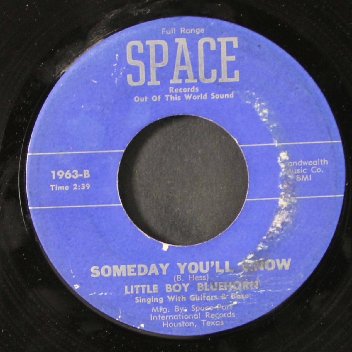 extra gang blues / someday you'll know by LITTLE BOY BLUEHORN