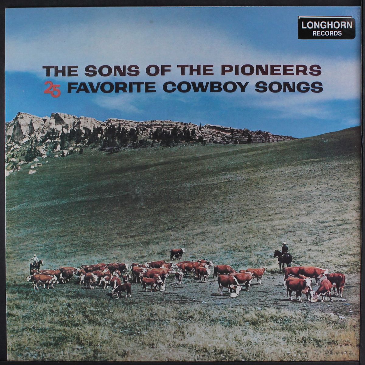 25 favorite cowboy songs by SONS OF THE PIONEERS