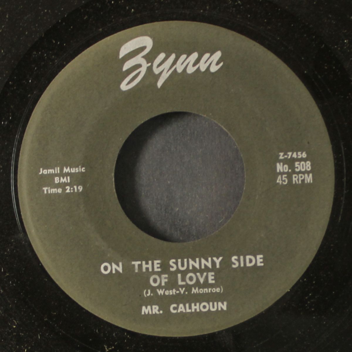 hello friends, hello pal / on the sunny side of love by MR. CALHOUN