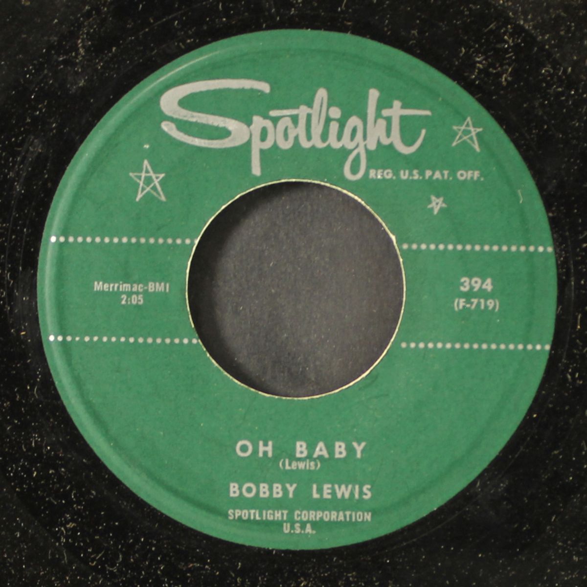 mumbles blues / oh baby by BOBBY LEWIS