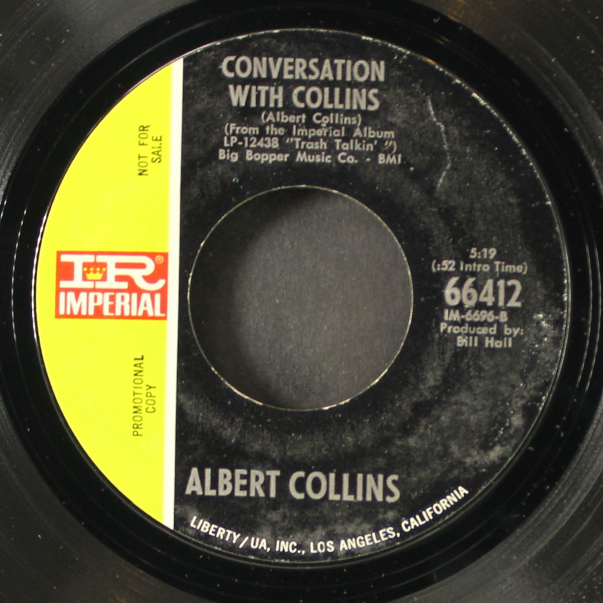 conversation with collins by ALBERT COLLINS