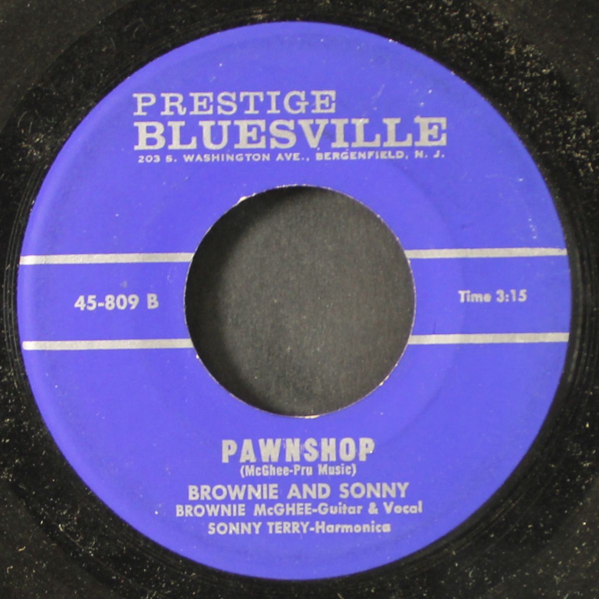 too nicey mama / pawnshop by BROWNIE MCGHEE & SONNY TERRY